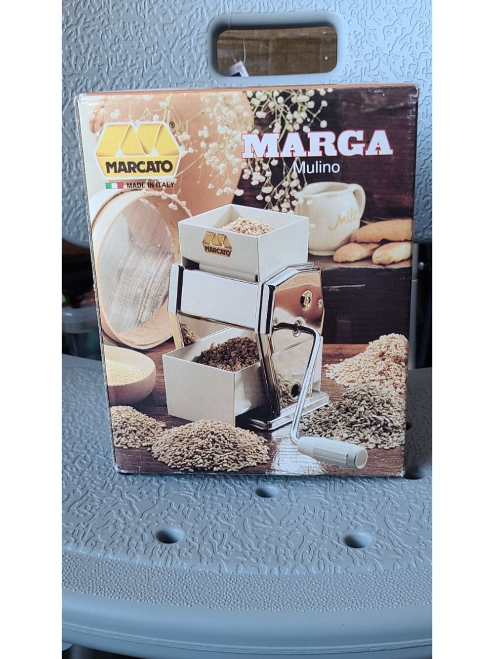 Marcato Marga Mulino Grain Mill / Flour Mill Italian New Open Box - Picture 6 of 6